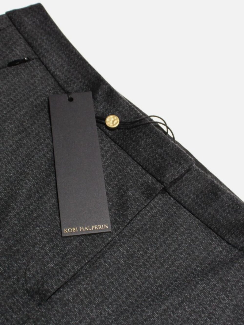 Kobi Halperin NWT Gayle Dress Pants in Gray Melange - Size 12 - NWT